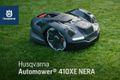 Husqvarna Automower 410XE Nera - газонокосилка-робот со вторым режущим диском для кромок фото