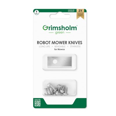 Ножі Grimsholm до газонокосарок-роботів Mowox (9 шт) FGP1170 фото