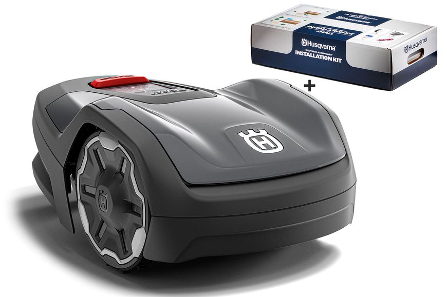 Газонокосилка-робот Husqvarna Automower Aspire R4 + набор для установки 9705685-11 фото