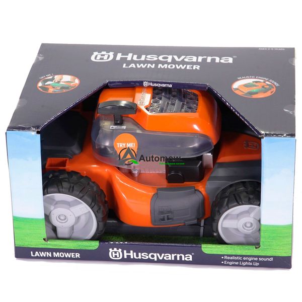 Игрушечная газонокосилка Husqvarna со звуковыми эффектами (5462726-01) 5462726-01 фото